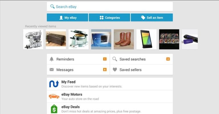 eBay app updated on Android and iOS