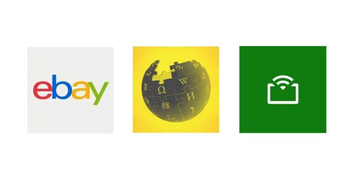 ebay wikipedia and xbox one smartglass updated on windows phone