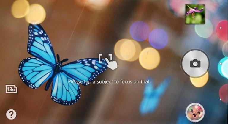 Sony launches Backgroud defocus in the Play Store