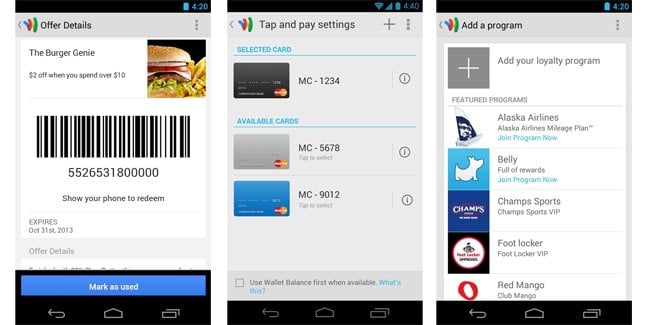 Google Wallet now lets you use multiple accounts on the same phone