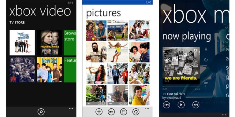 Xbox Music, Xbox Video and OneNote pick updates on Windows Phone