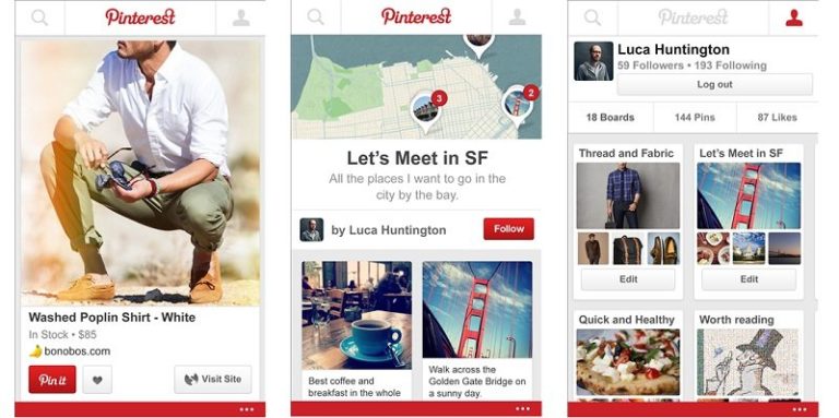 Pinterest adds direct messaging, just not the way everybody else does it