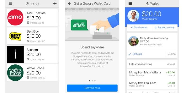 Google Wallet now handles your Gift Cards