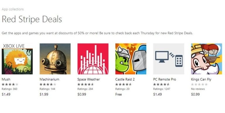 Machinarium, Kings Can Fly, Mush and more are Red Stripe Deals on Windows Phone this week