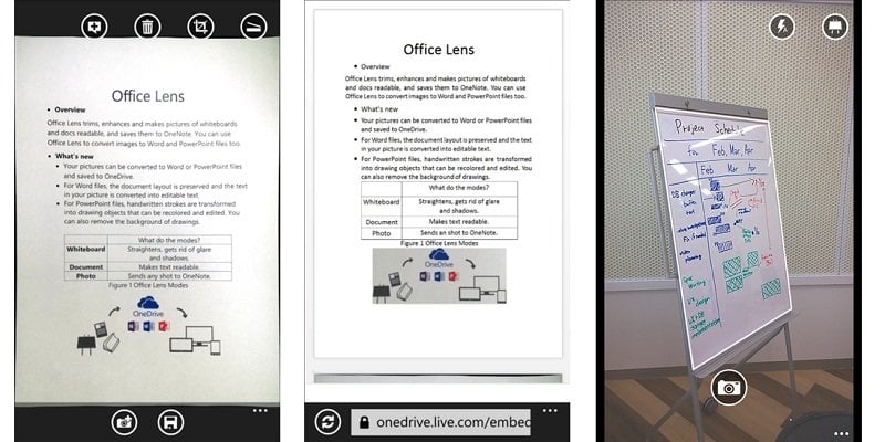 Latest update to Office Lens allows saving pictures as Word and PowerPoint files
