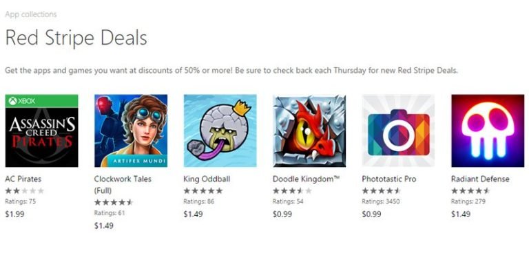Assassin’s Creed: Pirates,  King Oddball and more are this week’s Red Stripe Deals on Windows Phone