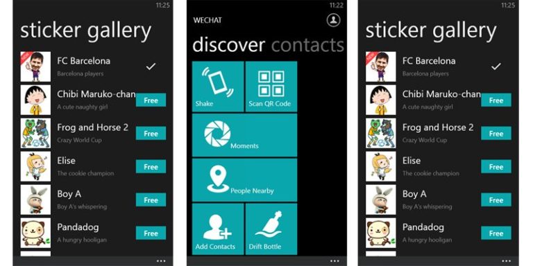 WeChat updated on Windows Phone adding Cortana support