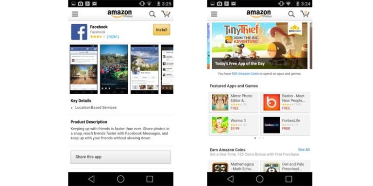 Amazon app pulled from Play Store for violating Google policy