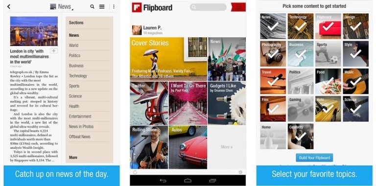 Flipboard on Android gets 30,000 new topics to follow, new design and more