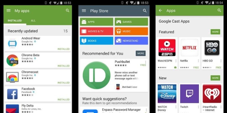 Google Play Store gets another push towards Material Design in the latest update