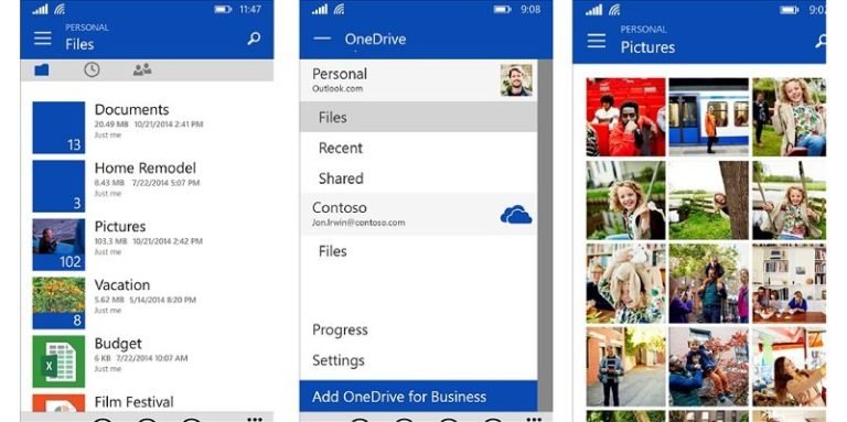 OneDrive receives a major update on Windows Phone