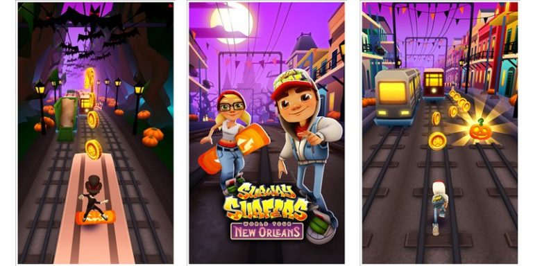 Subway Surfers adds a new Halloween based theme set in New Orleans