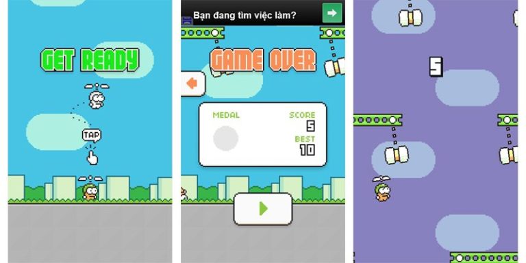 Swing Copters review: Old wine in a new bottle