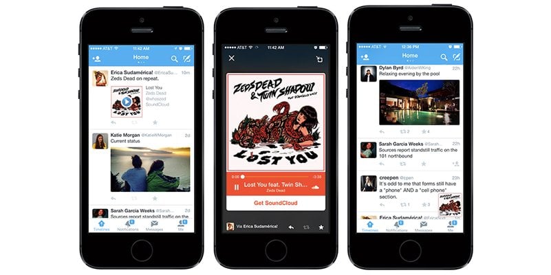 Twitter introduces Audio Cards in its Android and iOS app