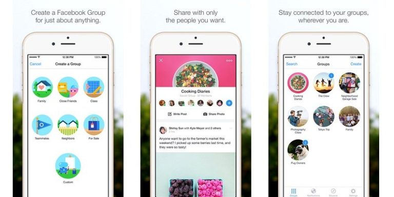 Facebook launches Facebook Groups, a standalone app for your Facebook groups on iOS and Android