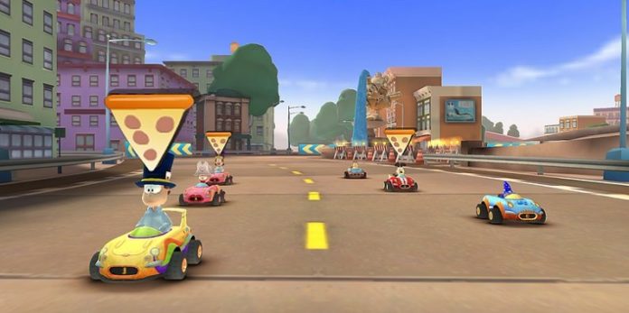 garfield kart fast and fury