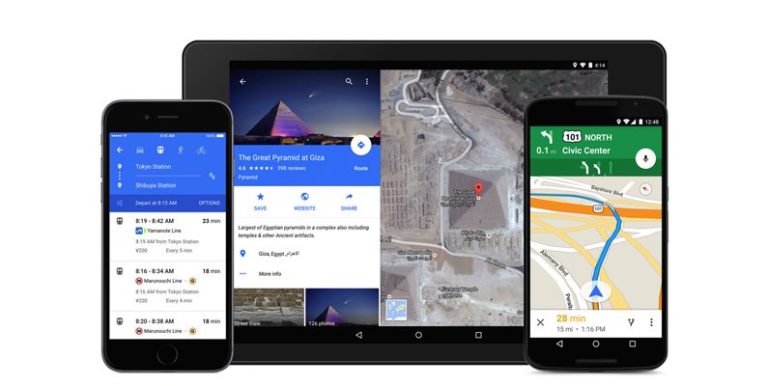 Google Maps gets Material Design and more in the latest update
