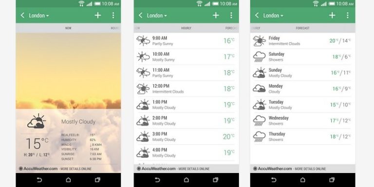 HTC launches its Weather app in the Play Store