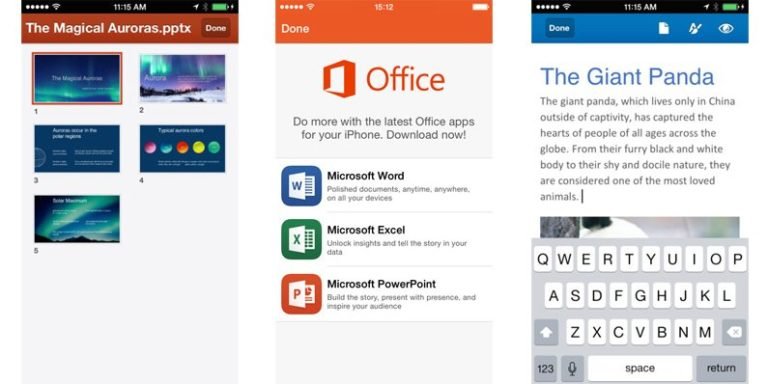 Microsoft brings new Office for iPhone, iPad and Office for Android tablets preview