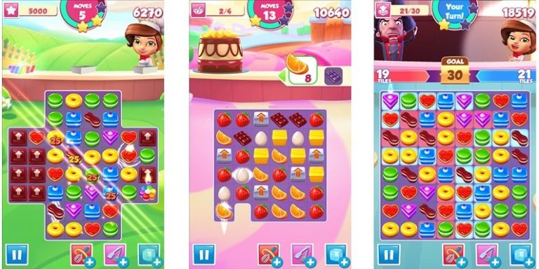 Gameloft releases match-three puzzle Pastry Paradise on major platforms