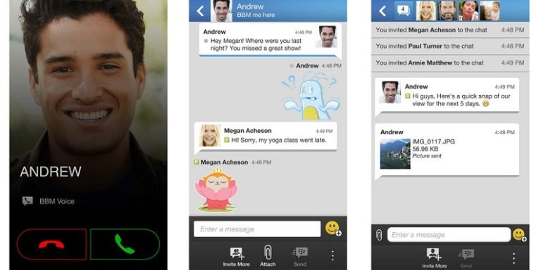 BBM gets pushed to version 2.6 on Android and iOS