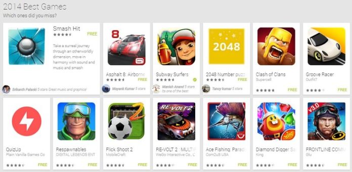 best games of 2014