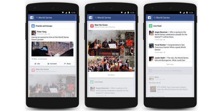 Facebook’s Trending section will now show up in the Android app