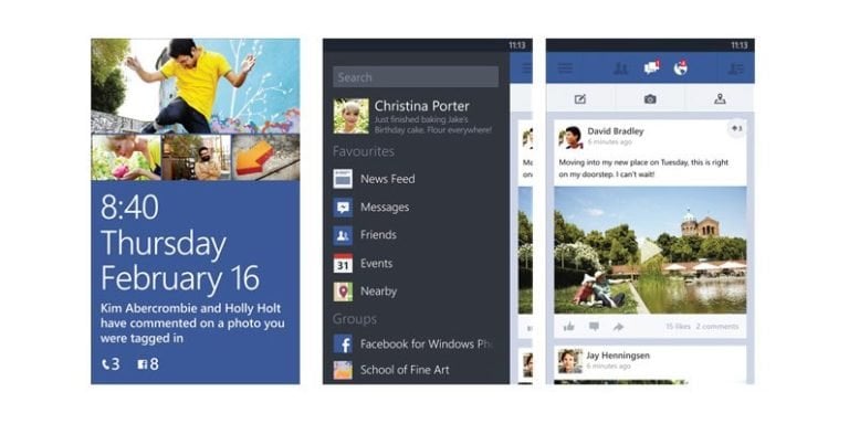 Facebook Windows Phone gets updated with sticker comment support