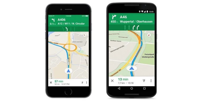 Google Maps brings lane guidance to Europe