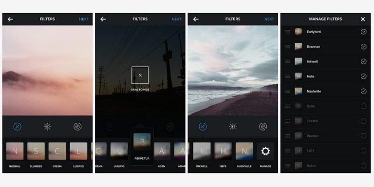 Instagram adds five new filters