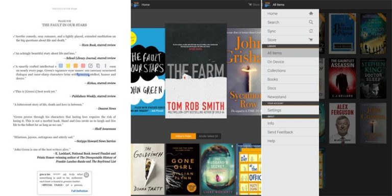 Kindle app updated on Android with X-Ray for books and more