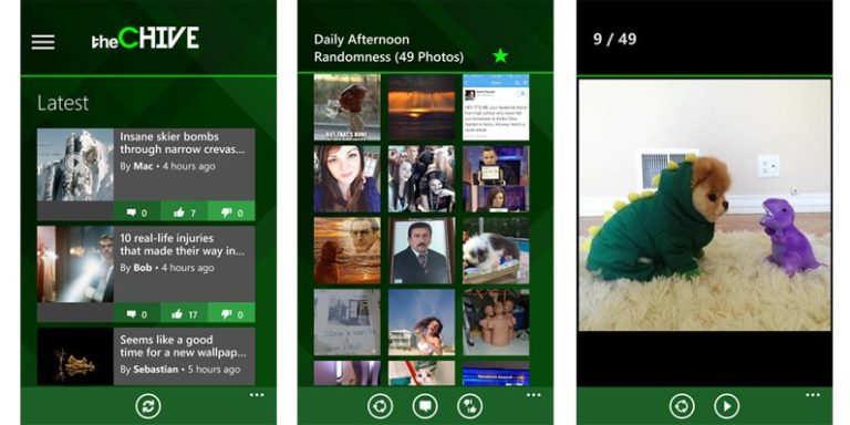 theChive is now available on Windows and Windows Phone