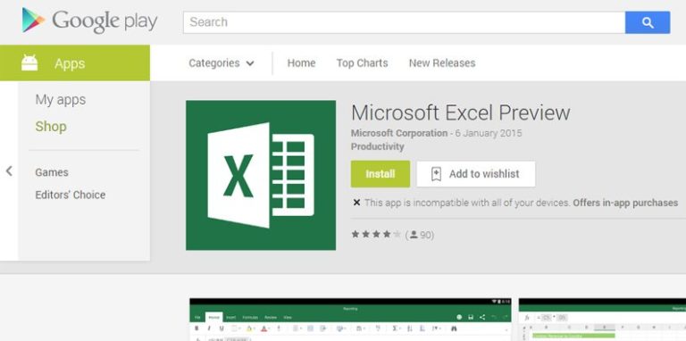 Office for Android tablet preview lands in the Play Store