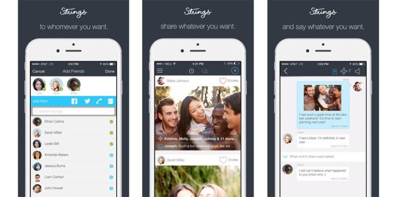 Strings allows you to recall those embarrassing texts