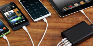 iClever 6-Port USB Travel Wall Charger allows simultaneous fast charging of up to six devices