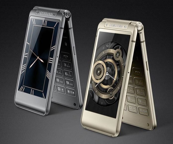 samsung android flip phone